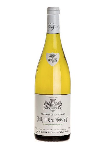 Paul Jacqueson Rully 1º Cru Gresigny 2004