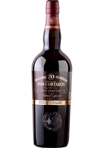 Williams & Humbert 2 Cortados Palo Cortado VOS 20 Años